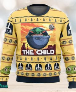 Baby Yoda The Child Mandalorion Ugly Christmas Sweater 3D Gift For Men And Women