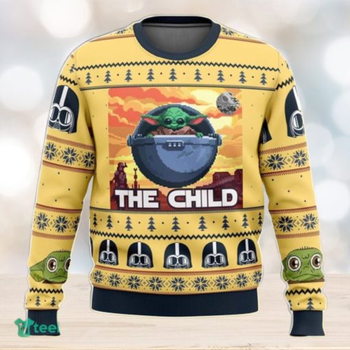 Baby Yoda The Child Mandalorion Ugly Christmas Sweater 3D Gift For Men And Women