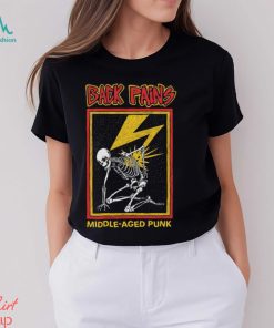 BACK PAINS Bad Brains MIDDLE AGED PUNK TSHIRT all sizes