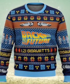 Back To The Future Ugly Christmas Sweater 3D Gift For Men And Women