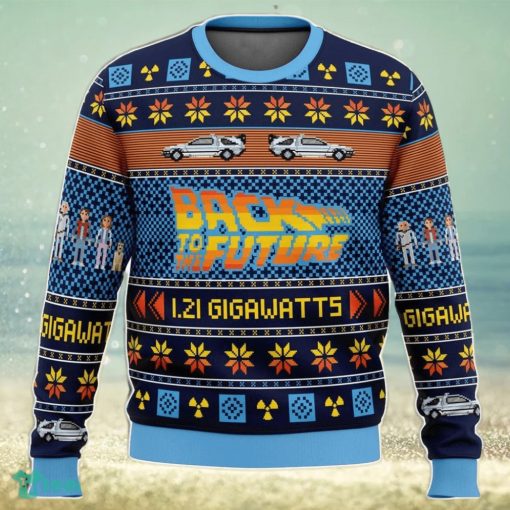 Back To The Future Ugly Christmas Sweater 3D Gift For Men And Women