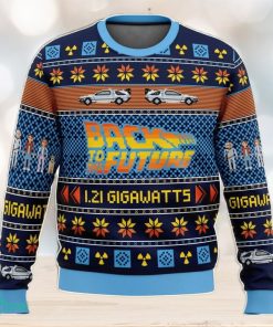 Back To The Future Ugly Christmas Sweater 3D Gift For Men And Women