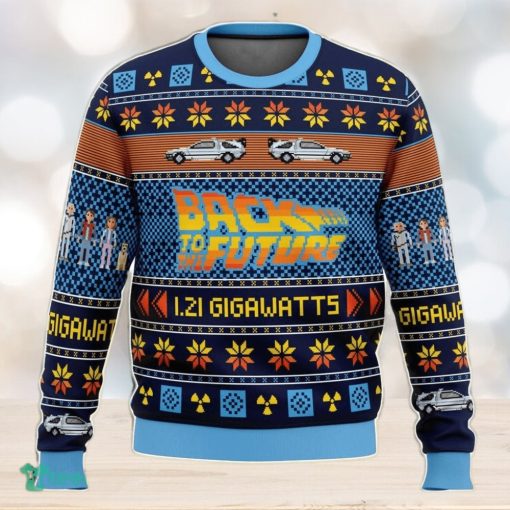 Back To The Future Ugly Christmas Sweater 3D Gift For Men And Women