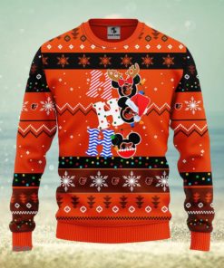 Baltimore Orioles MLB Team HoHoHo Mickey Funny Christmas Gift Men And Women Ugly Christmas Sweater