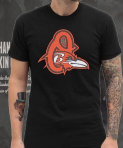 Baltimore Ravens Baltimore Orioles logo shirt