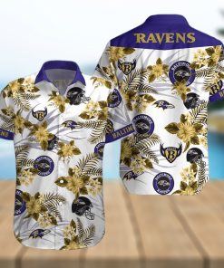 Baltimore Ravens NFL Beach Hawaiian Shirt Men And Women For Fans Gift