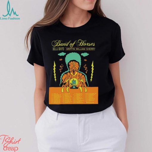 Band Of Horses Griffin William Sherry 2023 Tour Merch, Band Of Horses Concert Tickets 2023 Live Tour Dates Shirt, Band Of Horses Tour 2023 Shirt