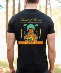Band Of Horses Griffin William Sherry 2023 Tour Merch, Band Of Horses Concert Tickets 2023 Live Tour Dates Shirt, Band Of Horses Tour 2023 T Shirt