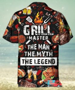 Barbecue Food Grill Master BBQ Hawaiian Shirt