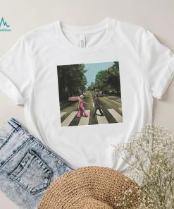 Barbenheimer Barbie Oppenheimer Abbey Road Meme Shirt