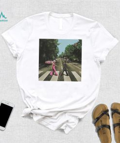 Barbenheimer Barbie Oppenheimer Abbey Road Meme Shirt