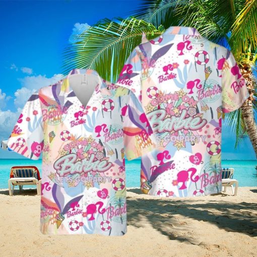 Barbie Hawaiian Shirt Come On Barbie Let s Go Party hawaiian shirt