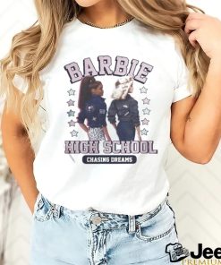 Barbie high school little girls grey marl Shirt