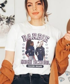 Barbie high school little girls grey marl Shirt