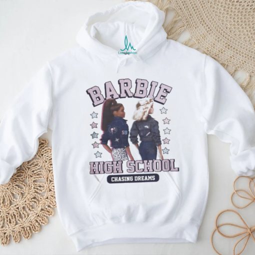 Barbie high school little girls grey marl Shirt
