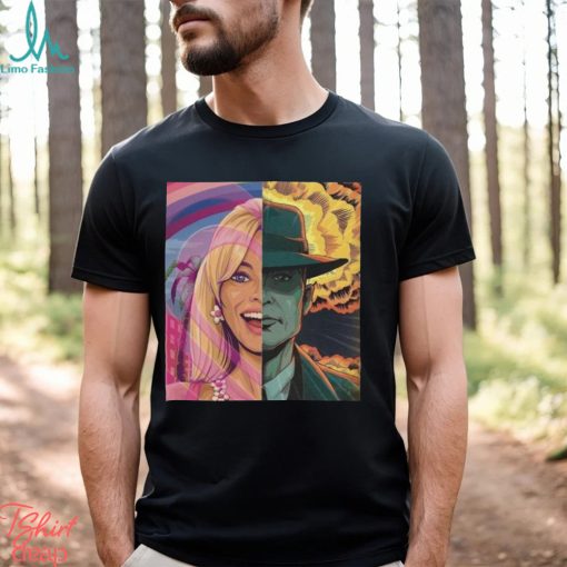 Barbieheimer Unisex Jersey Short Sleeve T Shirt Hoodie Sweatshirt