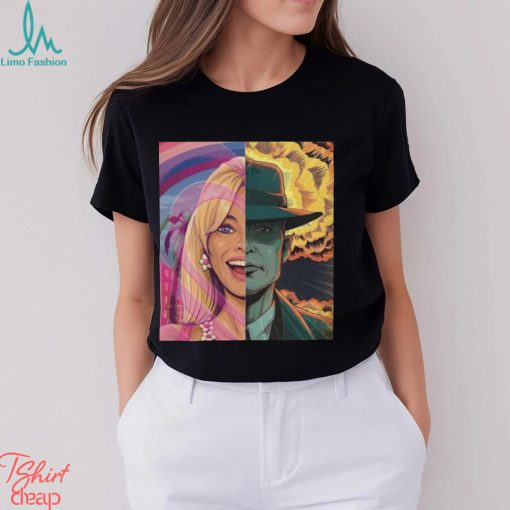 Barbieheimer Unisex Jersey Short Sleeve T Shirt Hoodie Sweatshirt
