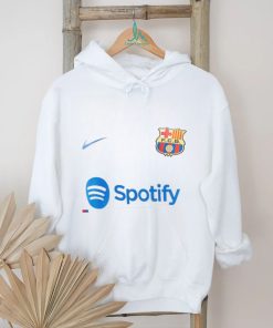 Barcelona Nike 2023/24 Away Custom Authentic Jersey - White