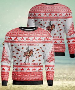 Bareback Bronc Christmas Gift Ugly Christmas Sweater