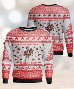 Bareback Bronc Christmas Gift Ugly Christmas Sweater