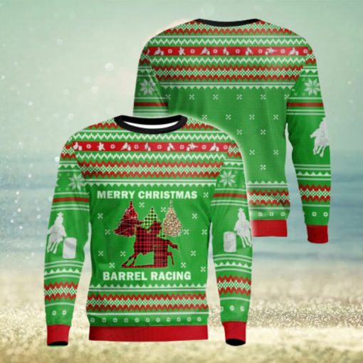 Barrel Racing Ugly Christmas Sweater