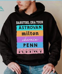 Barstool Era Tour Astrovan Milton Chernin Pennn Portnoy Shirt