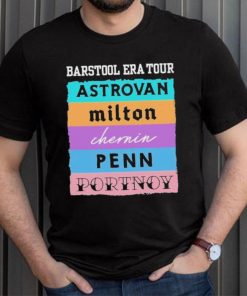 Barstool Era Tour Astrovan Milton Chernin Pennn Portnoy Shirt