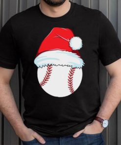 Baseball for ball Santa Christmas Day shirt