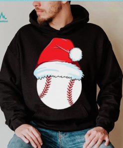 Baseball for ball Santa Christmas Day shirt