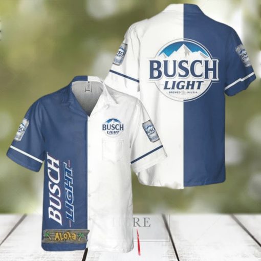 Basic Printed Busch Light Hawaii Shirt For Men And Women Gift Hawaiian Beer