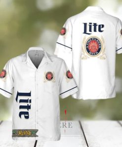 Basic Printed Miller Lite Hawaii Shirt For Men And Women Gift Hawaiian Beer