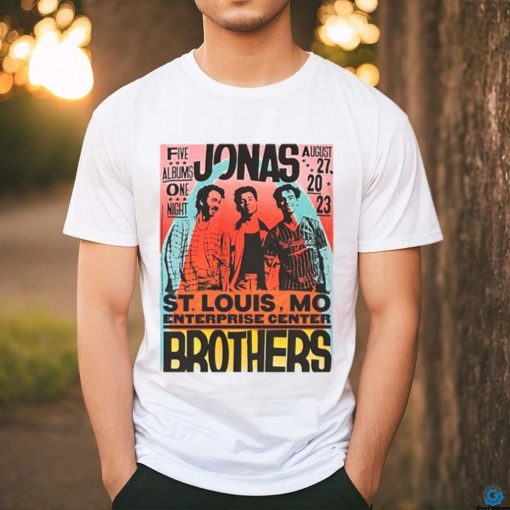 Basicstitchaly Jonas Brothers St Louis Mo Enterprise Center Shirt