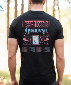 Beach Fossils North American Tour 2023 Merch, Beach Fossils The Bunny Tour With Special Guest Turnover Tickets Shirt, Beach Fossils 2023 Concert Shirt