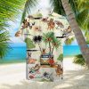 Buffalo Trace Beer Baby Yoda Tropical Flowery Hawaiian Shirt