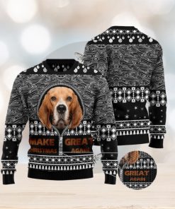 Beagle Make Great Again Ugly Christmas Sweater Gift Men Women