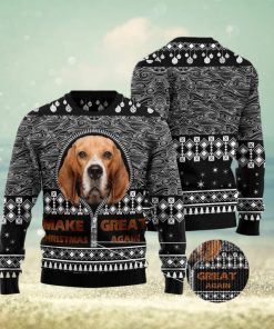 Beagle Make Great Again Ugly Christmas Sweater Gift Men Women