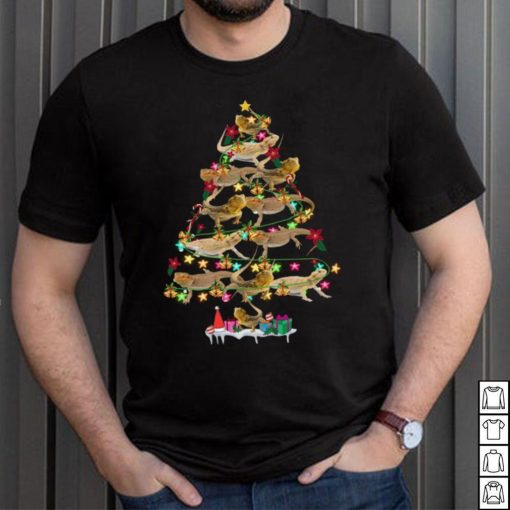 Bearded Dragon Christmas Tree Tshirt