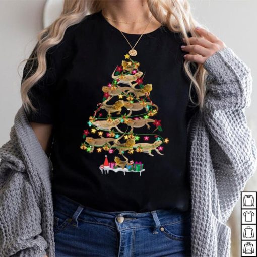 Bearded Dragon Christmas Tree Tshirt