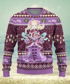 Beatrice Anime Custom Re Zero Xmas Ugly Christmas Sweater Gift For Men Women