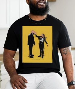 Becky Lynch Slaps Triple H On Smackdown Shirt