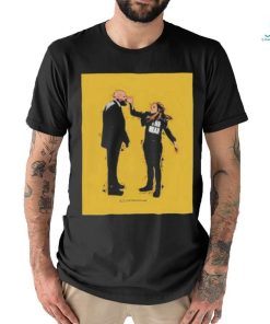 Becky Lynch Slaps Triple H On Smackdown Shirt