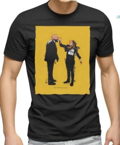 Becky Lynch Slaps Triple H On Smackdown Shirt