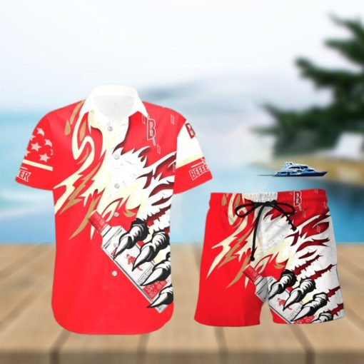 Beefeater Gin Monster Claw Cool Gift Hawaiian Shirt And Shorts Men And Women Summer Gift