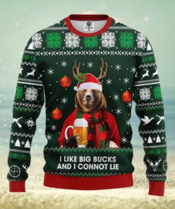 Beer Bear Ugly Christmas Sweater For Men Women