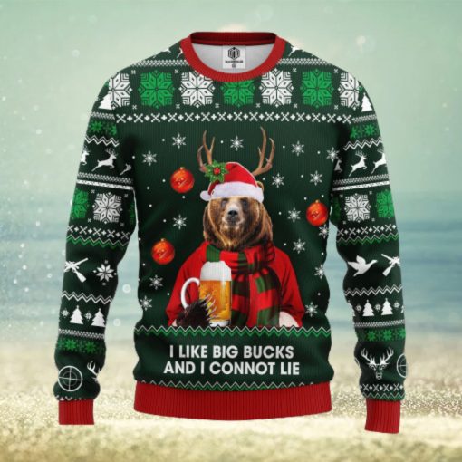 Beer Bear Ugly Christmas Sweater For Men Women