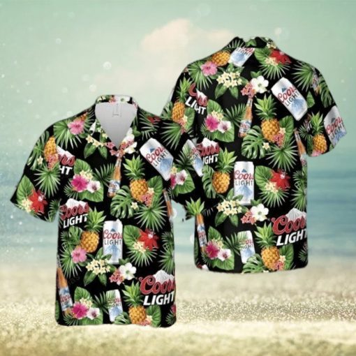 Beer Coors Light Hawaiian Shirt Aloha Shirt Trendy Summer Gift