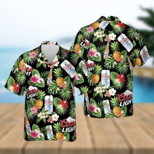 Beer Coors Light Hawaiian Shirt Aloha Shirt Trendy Summer Gift