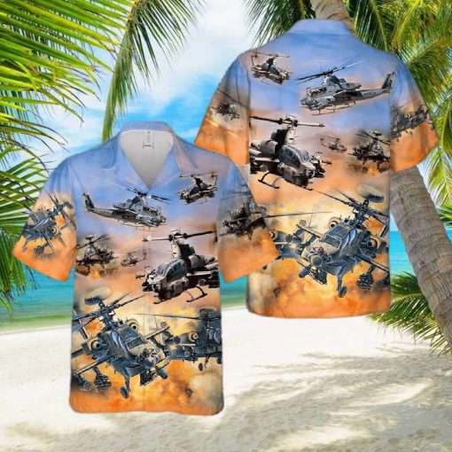 Bell Ah 1z Viper Hawaiian Shirt