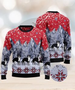 Bernese Mountain Dog Snow Ugly Christmas Sweater Gift Men Women