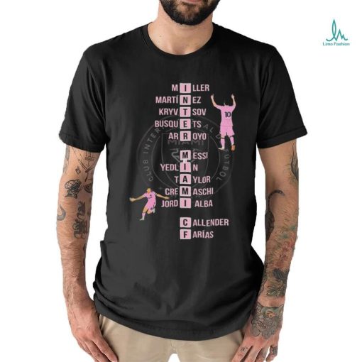 Best Miami 2023 Leagues Cup Champions Lionel Messi 10 T Shirt